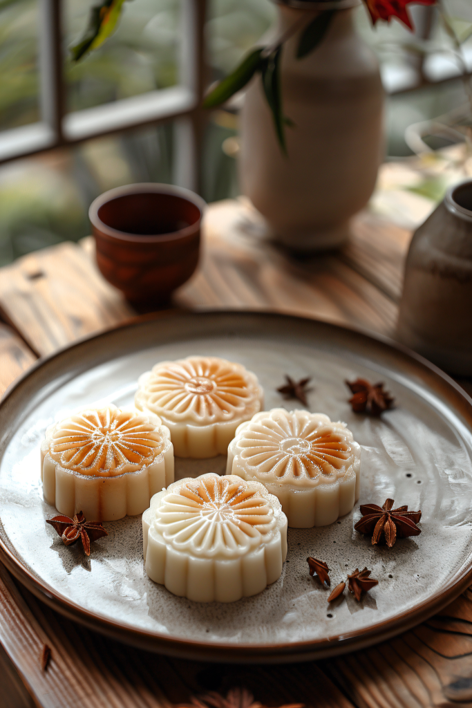 中秋节各地特色传统美食,各地餐桌美食半成品图