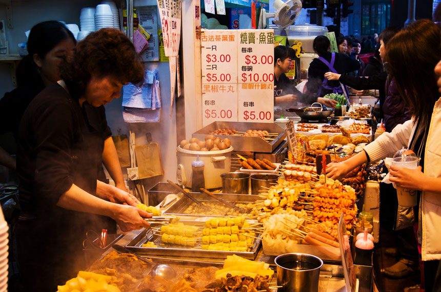 各地路边摊的美食图片,全国各地美食地点图片