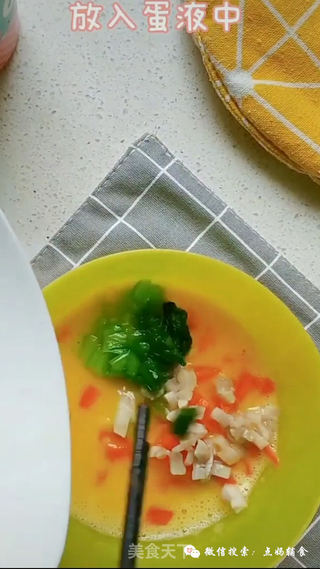 宝宝辅食蟹腿饭怎么做的