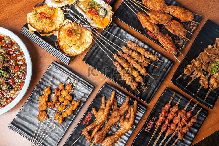 各地区的南北差异美食,各地的烧烤美食图片欣赏